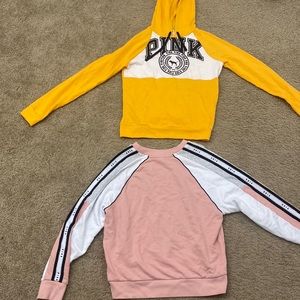 Victoria Secret/ PINK - Hoodies / Bundle of 2💛💗